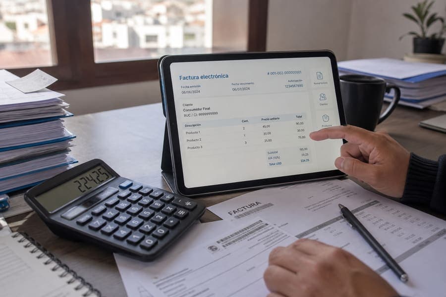 Documentos y facturación en escritorio