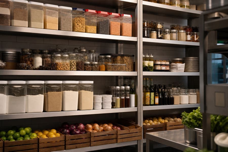 Insumos e ingredientes en cocina